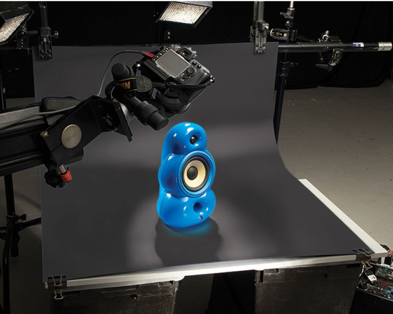 Colorama Colorama Fond PVC Colormatt 100 x 130 cm Charbon