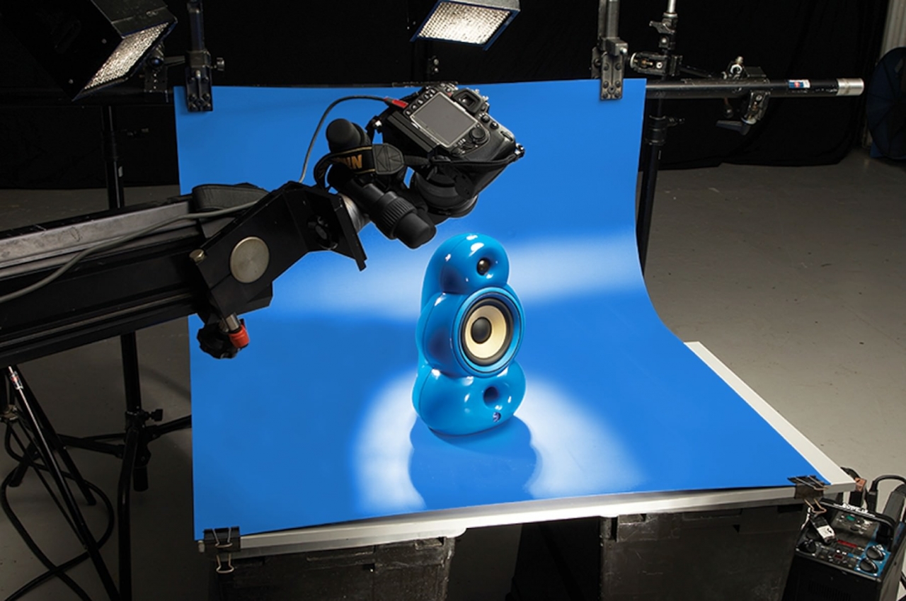 Colorama Colorama Colormatt PVC Background 100 x 130cm Electric