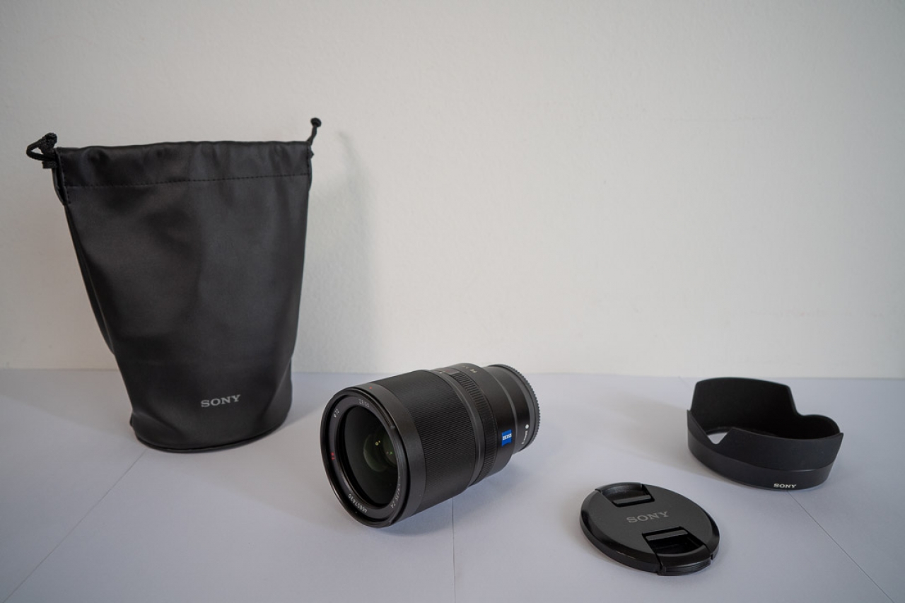  Sony/Zeiss Distagon T SEL35F14Z 35mm f/1.4 FE ZA obiettivo