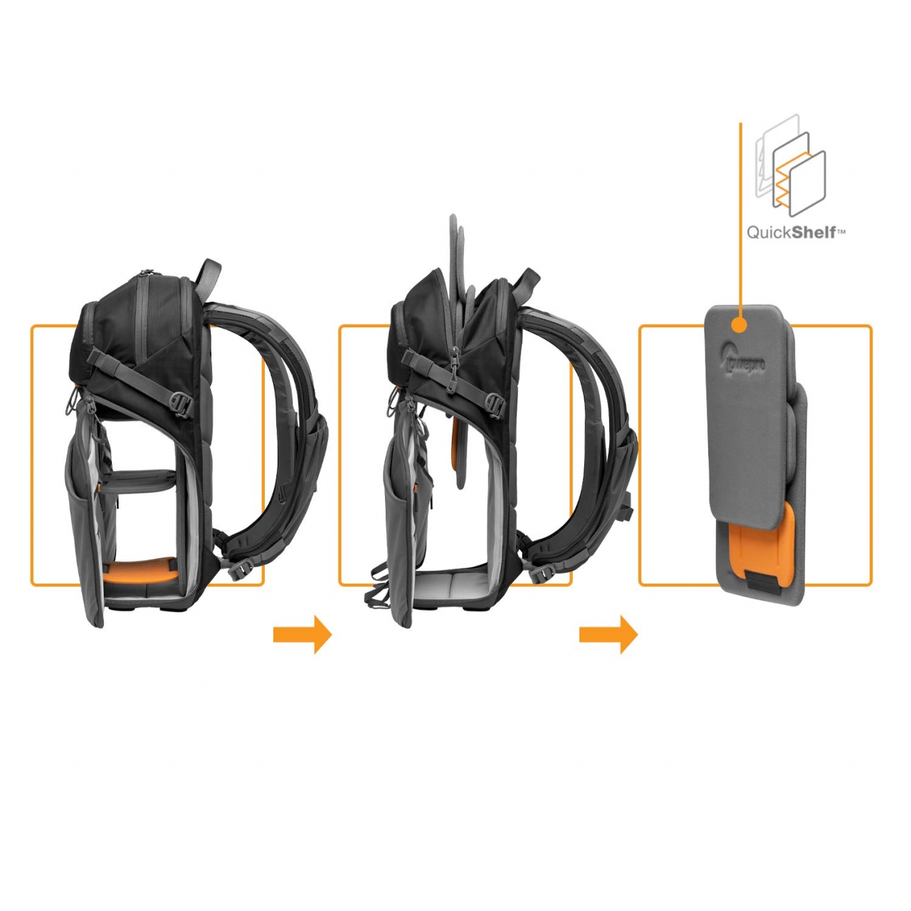 Lowepro Lowepro Zaino Photo Active 200 AW Nero e Grigio scuro