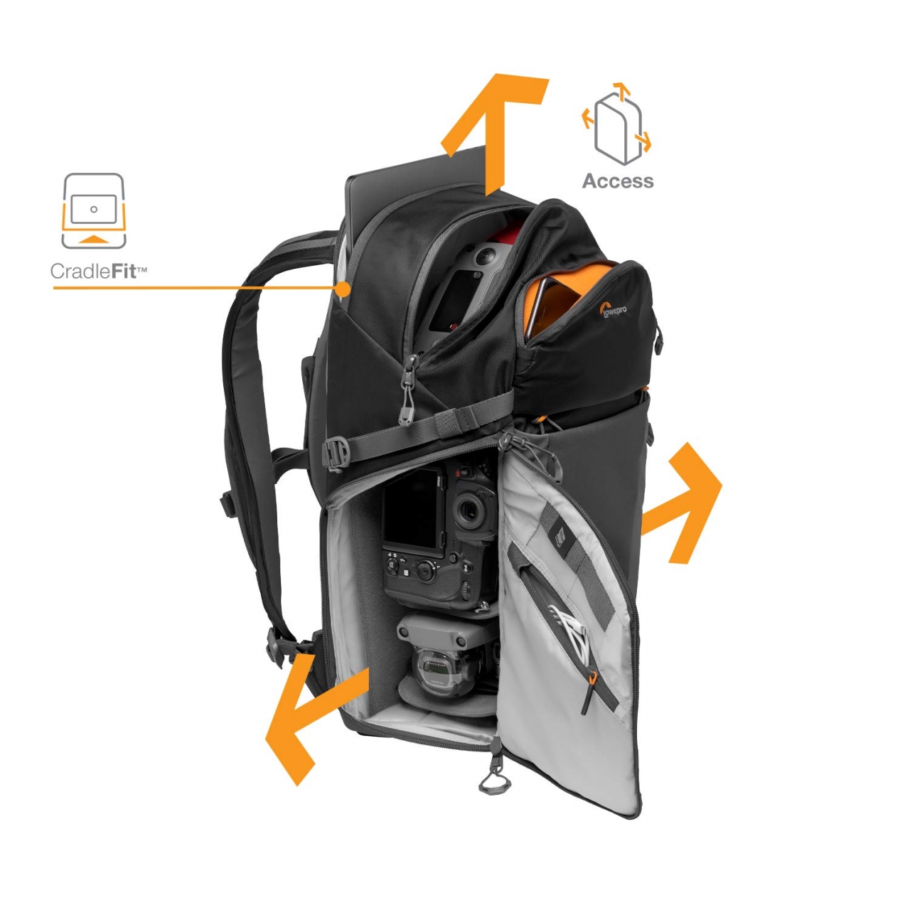 Lowepro Lowepro Zaino Photo Active 300 AW Blu e nero