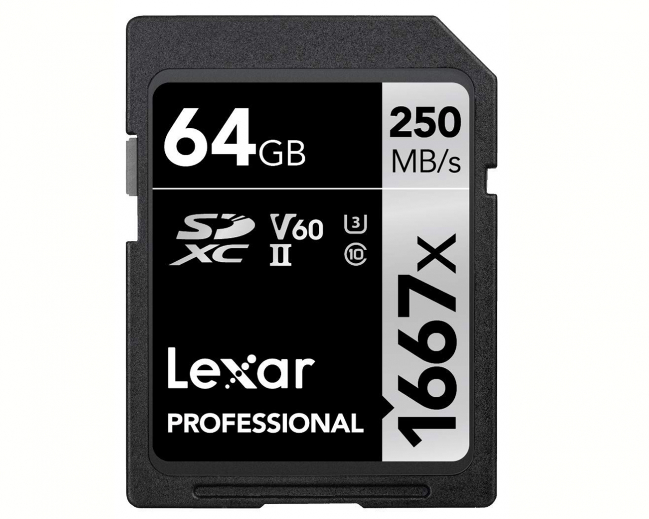 Lexar LEXAR 64GB Lexar Pro1667x SDHC/SDXC UHS-II