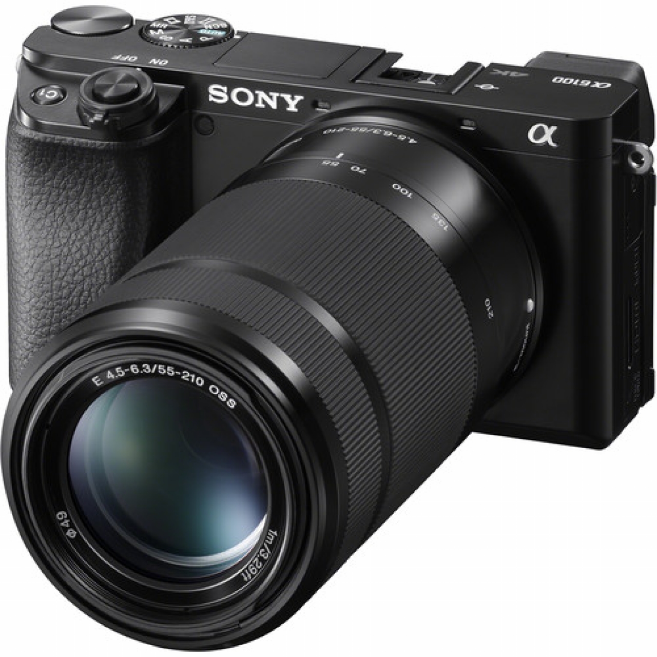 Sony Sony - A6100 + 16-50 F3.5-5.6 OSS + 55-210 F4.5-5.3 OSS -Black