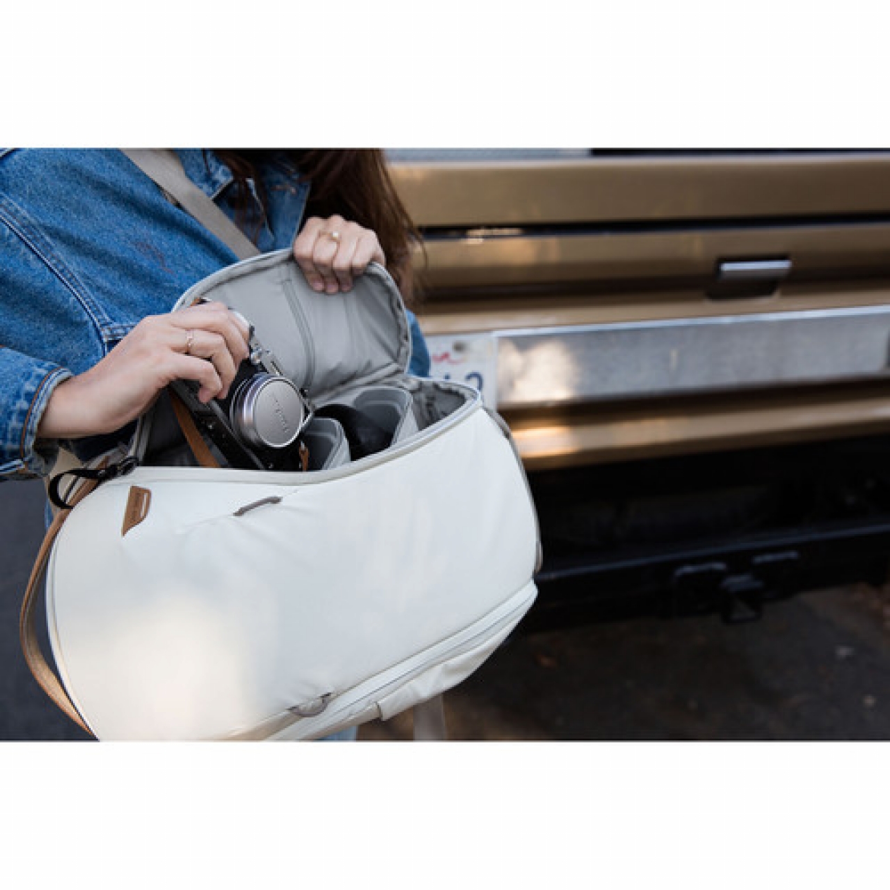 Peak design Peak Design - Everyday Backpack 15L Zip v2 Bone -bianco