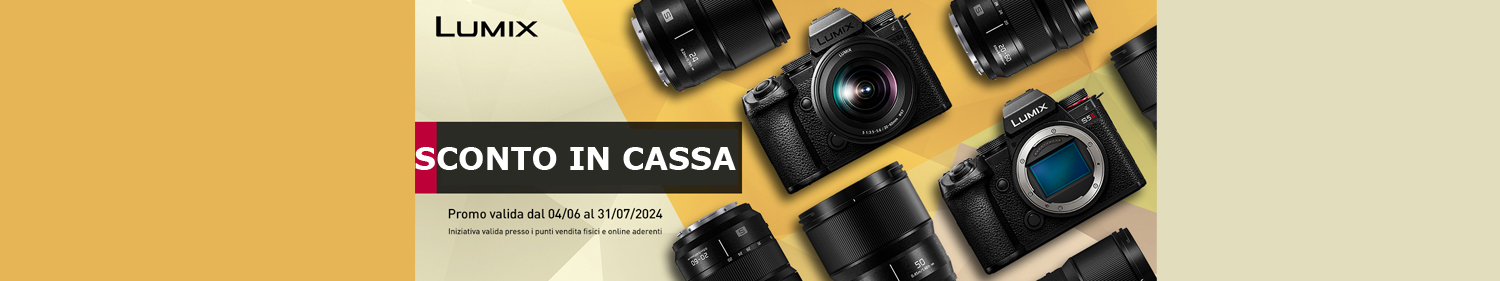 Panasonic Lumix Sconto in Cassa - Estate 24