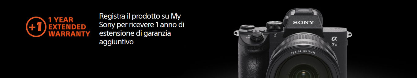 Sony Estensione Aggiuntiva di Garanzia +1
