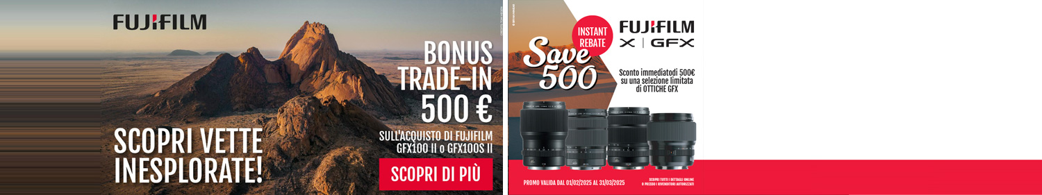 Fujifilm GFX - scade al 31/03/25