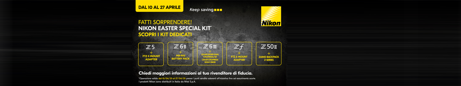 Nikon Special Easter Kit - fino al 27 aprile 2025