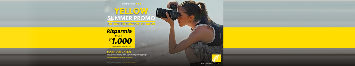 Nikon Sconto in Cassa Summer 2025