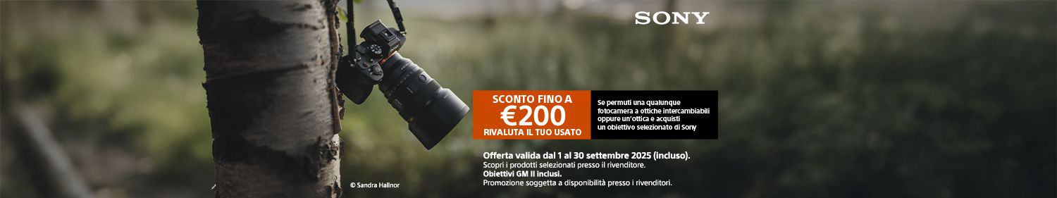 Sony Trade in 1-28 settembre 2025
