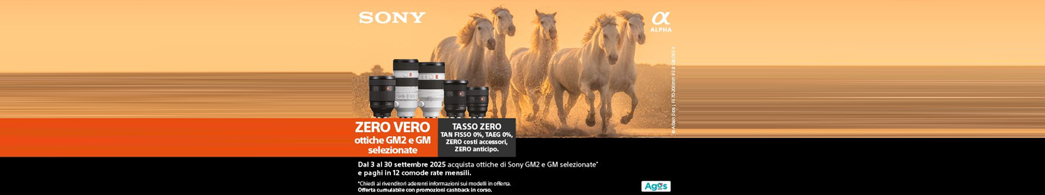 Sony Tasso Zero fino al 30 settembre 2025