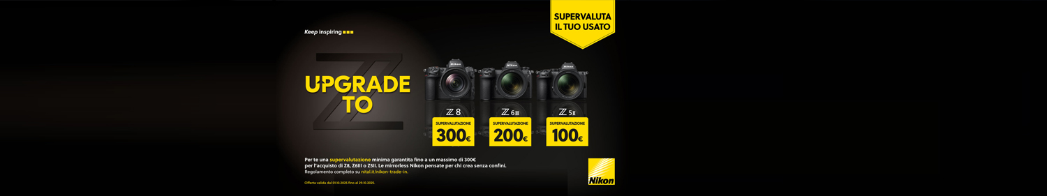 Nikon UPGRADE TO Z | TRADE IN