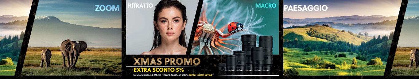 Nikon Xmas Promo dal 09-12-25 al 31-12-25