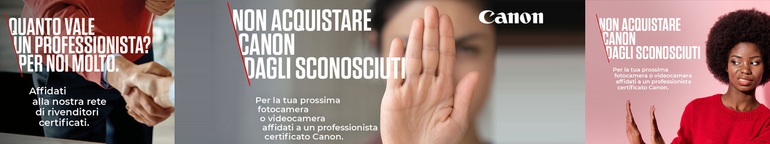 Canon - Non acquistare dagli sconosciuti