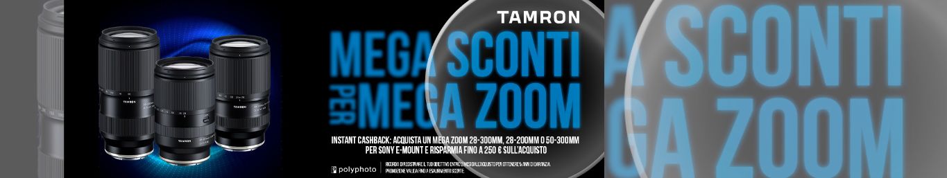 Tamron: Mega Sconti