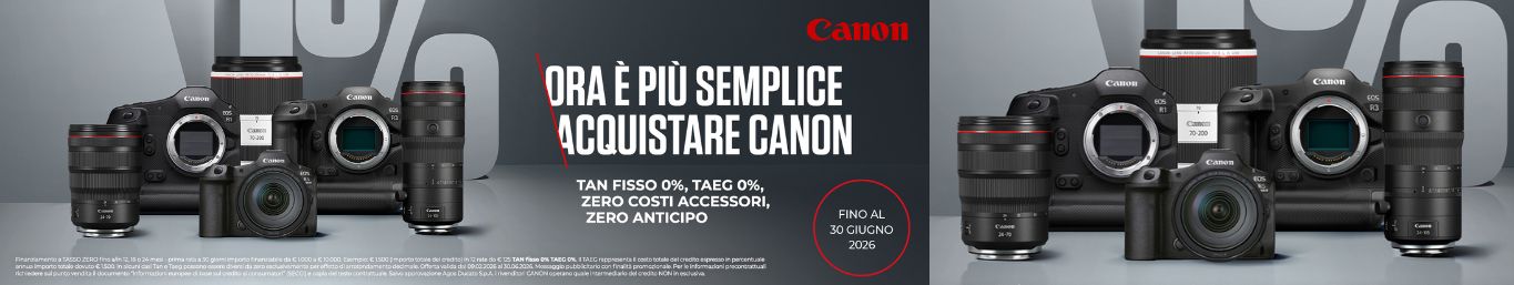 Canon Tasso Zero - 9 febbraio -> 30 giugno 2026