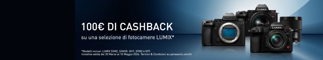 LUMIX Spring Cashback fino al 10 maggio 2026
