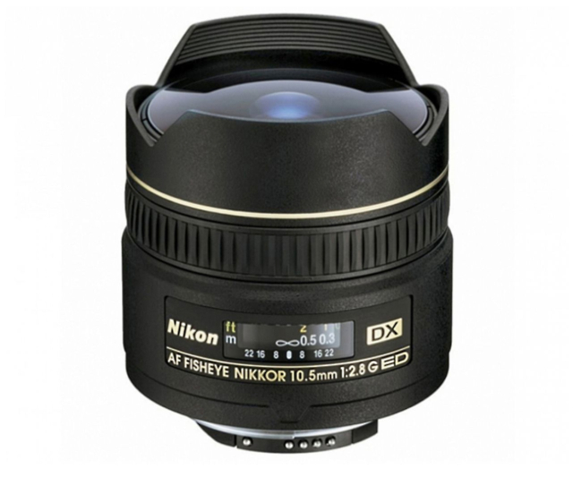  NIKON OB. AF DX FISHEYE-Nikkor 10,5mm f/2,8 G -Vendita per Realizzo