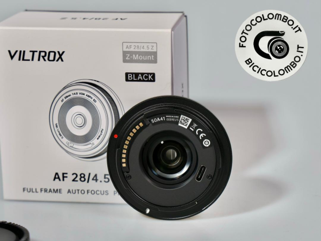 Viltrox Viltrox pancake AF 28 mm /f 4.5 per Nikon Z -Usato-