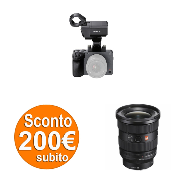 Sony Sony Alpha Cinema Line FX30 + Kit Braccio XLR