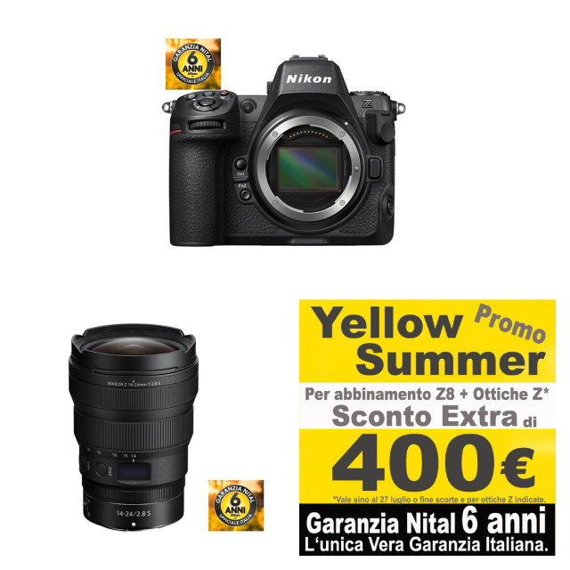 Nikon Nikon Z8 Body Gar. Nital