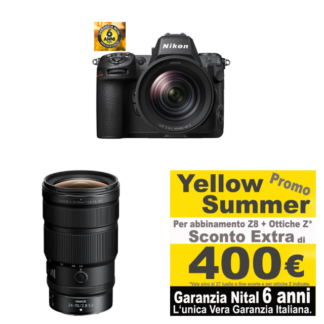 Nikon Nikon Z8 + Z 24-120 f/4 S Garanzia Nital