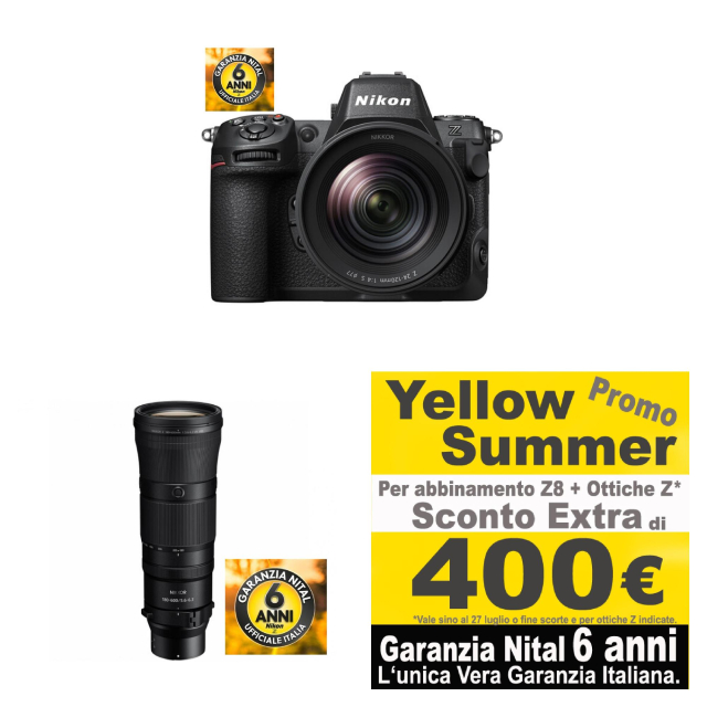 Nikon Nikon Z8 + Z 24-120 f/4 S Garanzia Nital