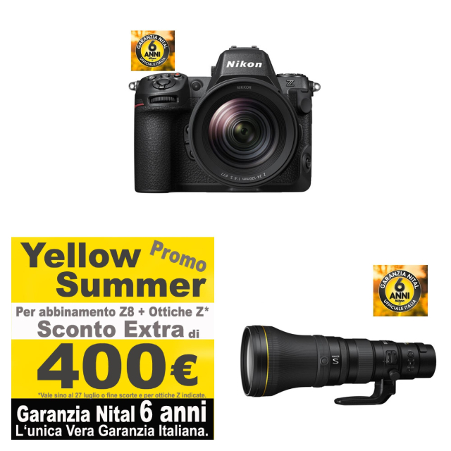 Nikon Nikon Z8 + Z 24-120 f/4 S Garanzia Nital