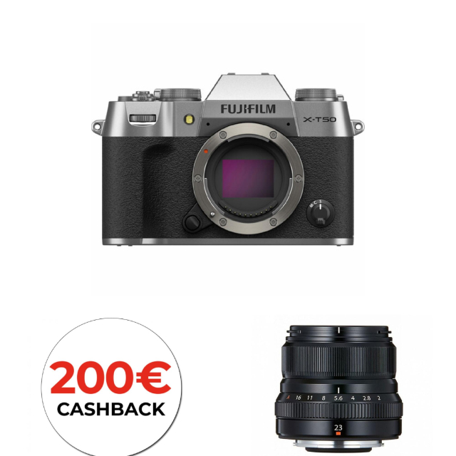 Fujifilm FujiFilm X-T50 Body Silver
