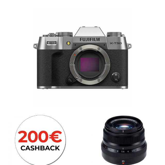 Fujifilm FujiFilm X-T50 Body Silver