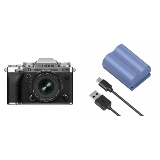 Fujifilm FujiFilm X-T5 Body + 16-50 F/2.8-4.8 R LM WR Silver - Gar FujiFilm Italia