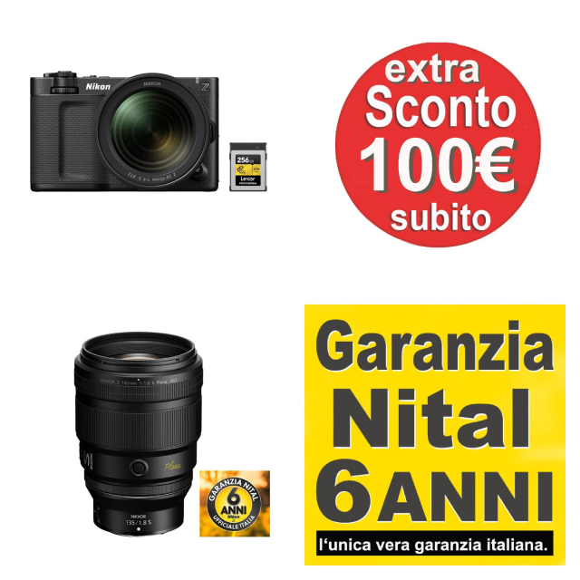 Nikon Nikon ZR CINEMA + Z 24-70 f/4 S + 256GB CFexpress Gold Gar. Nital