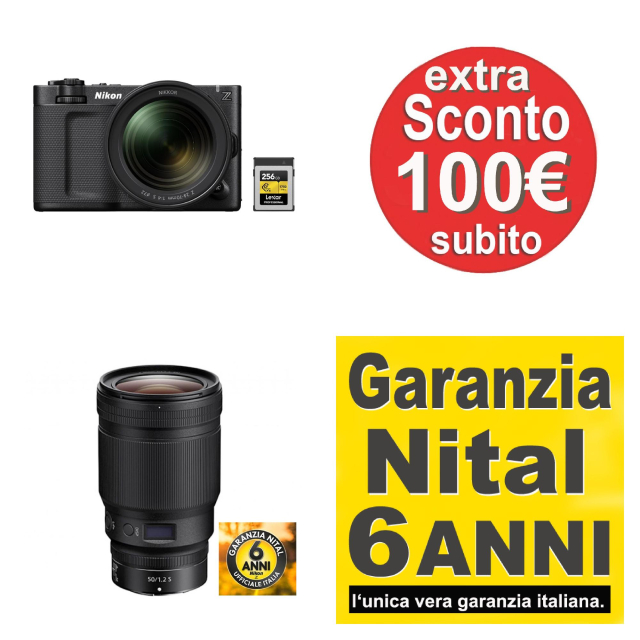 Nikon Nikon ZR CINEMA + Z 24-70 f/4 S + 256GB CFexpress Gold Gar. Nital