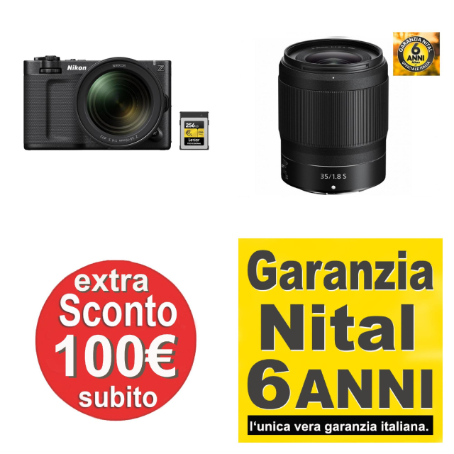 Nikon Nikon ZR CINEMA + Z 24-70 f/4 S + 256GB CFexpress Gold Gar. Nital