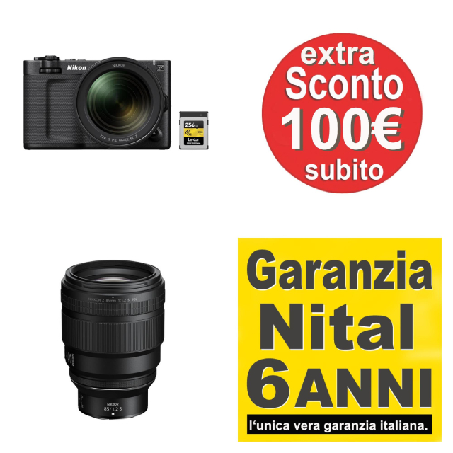 Nikon Nikon ZR CINEMA + Z 24-70 f/4 S + 256GB CFexpress Gold Gar. Nital