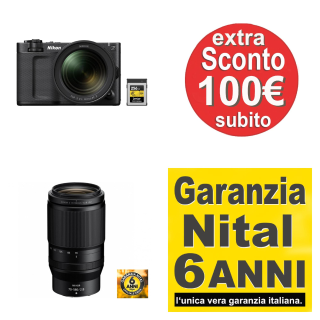 Nikon Nikon ZR CINEMA + Z 24-70 f/4 S + 256GB CFexpress Gold Gar. Nital