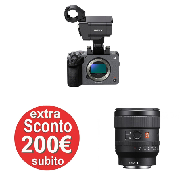 Sony Sony Alpha Cinema Line FX5 con impugnatura