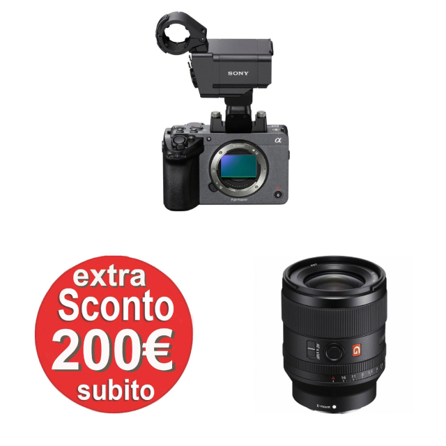 Sony Sony Alpha Cinema Line FX5 con impugnatura